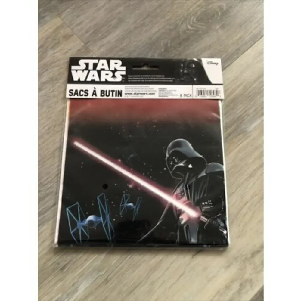 Star Wars Darth Vader Birthday Party Loot Bags. 8 Pieces.